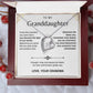 To My Beautiful Granddaughter - Forever Love Necklace 4