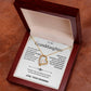 To My Beautiful Granddaughter - Forever Love Necklace 4