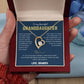 [ALMOST SOLD OUT] To My Beautiful Granddaughter - Forever Love Necklace
