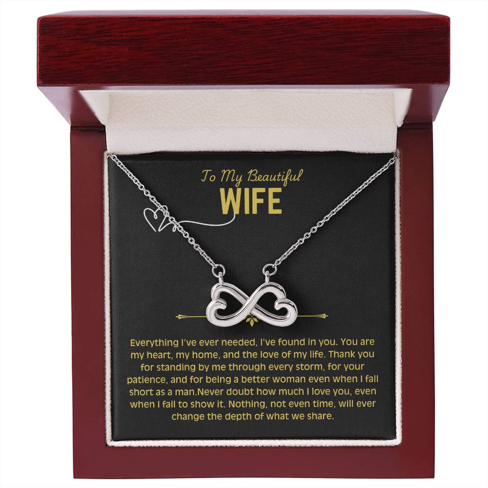 To My Wife - Endless Love Necklace 4