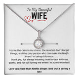 To My Beautiful Wife - Eternal Hope Necklace
