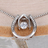 To My Beautiful Wife - Lucky in Love Necklace 5