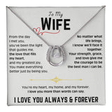 To My Beautiful Wife - Lucky In Love Necklace 1