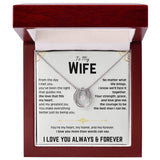 To My Beautiful Wife - Lucky in Love Necklace 4
