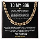 To My Son - Cuban Link 8