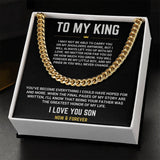 To My Son - Cuban Link 7
