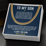 To My Son - Cuban Link 2
