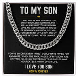 To My Son - Cuban Link 8