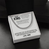To My Son - Cuban Link Chain 16