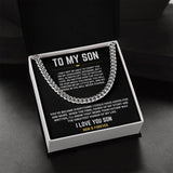 To My Son - Cuban Link 8