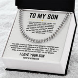 To My Son - Cuban Link 5