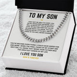 To My Son - Cuban Link 4