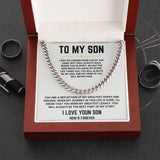 To My Son - Cuban Link 5