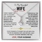 To My Beautiful Wife - Alluring Beauty Necklace 3