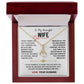 To My Beautiful Wife - Alluring Beauty Necklace 3