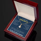To My Beautiful Wife - Alluring Beauty Necklace