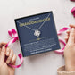 To My Beautiful Granddaughter - Love Knot Necklace 3