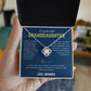 To My Beautiful Granddaughter - Love Knot Necklace 1