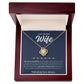 To My Beautiful Wife - Love Knot Necklace