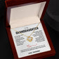 To My Beautiful Granddaughter - Love Knot Necklace 2
