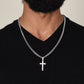 To My Grandon - Cuban Link Chain With Artisan Cross 4