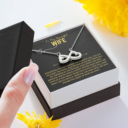 To My Wife - Endless Love Necklace 4