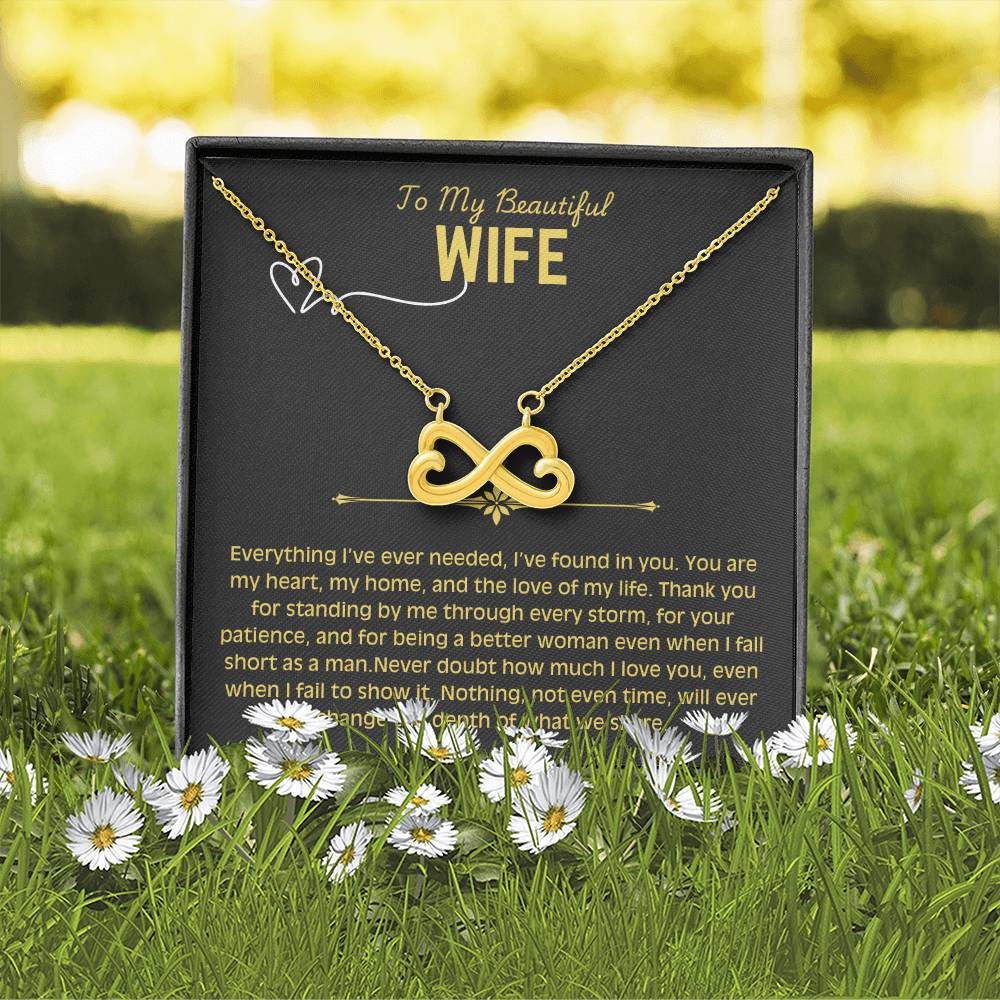To My Wife - Endless Love Necklace 4