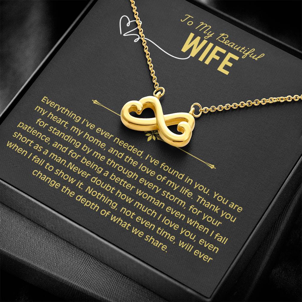 To My Wife - Endless Love Necklace 4