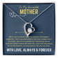 To My Beautiful Mom - Forever Love Necklace 4