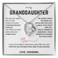 To My Beautiful Granddaughter - Forever Love Necklace 3