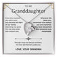 To My Beautiful Granddaughter - Forever Love Necklace 4