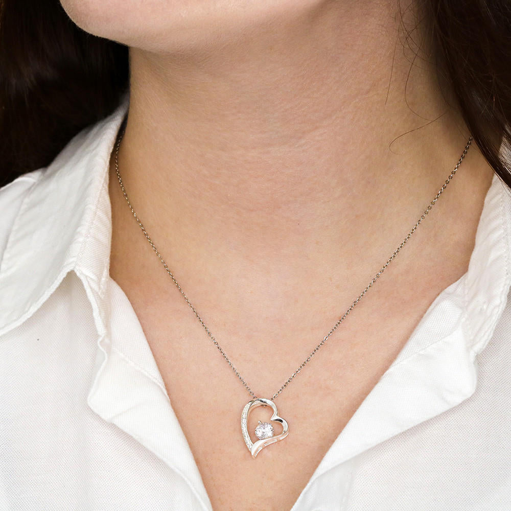 [ALMOST SOLD OUT] To My Beautiful Granddaughter - Forever Love Necklace 2