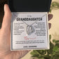 To My Beautiful Granddaughter - Forever Love Necklace 3