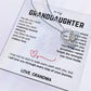 To My Beautiful Granddaughter - Forever Love Necklace 3