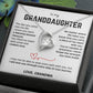 To My Beautiful Granddaughter - Forever Love Necklace 3