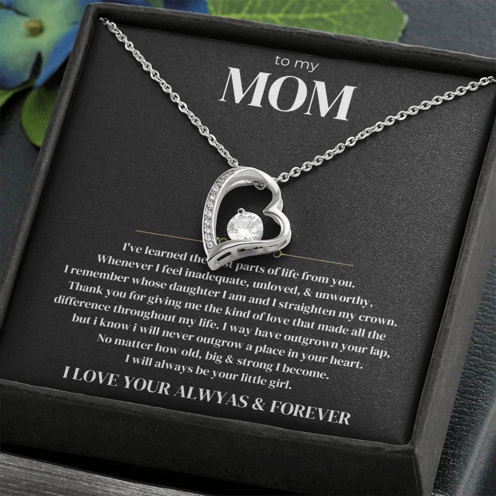 To My Beautiful Mom - Forever Love Necklace 2