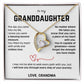 To My Beautiful Granddaughter - Forever Love Necklace 3