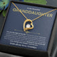 [ALMOST SOLD OUT] To My Beautiful Granddaughter - Forever Love Necklace 2
